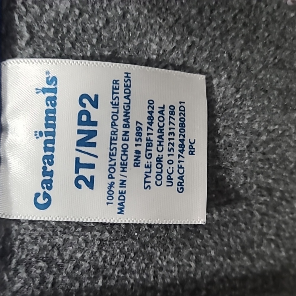 OLD NAVY/ Garanimals Kids Quilted Grey Hoodie Jacket And Sweater Size 12-18M, 2T - Picture 12 of 13